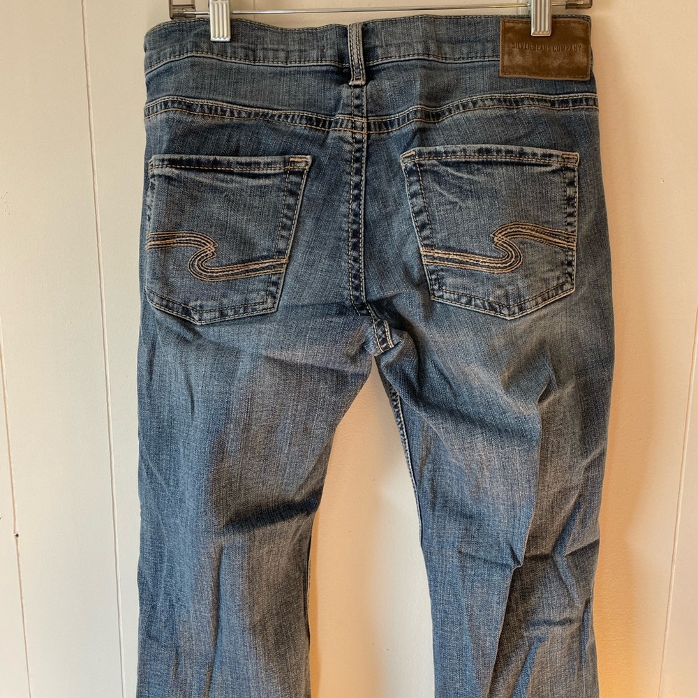 Silver Jeans Men's Classic Blue Straight Jeans